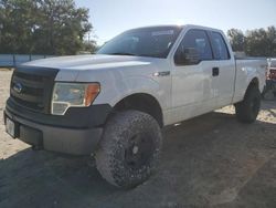 Salvage cars for sale from Copart Ocala, FL: 2014 Ford F150 Super Cab