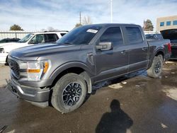 Salvage cars for sale at Littleton, CO auction: 2022 Ford F150 Supercrew