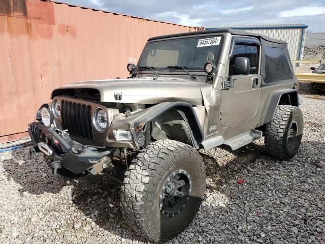 2004 Jeep Wrangler / TJ Sport