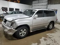 Toyota salvage cars for sale: 2000 Toyota Land Cruiser