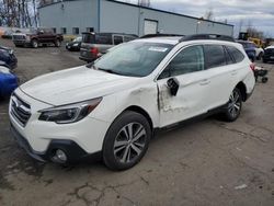 Vehiculos salvage en venta de Copart Portland, OR: 2018 Subaru Outback 2.5I Limited