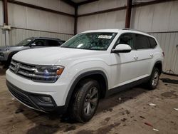 Volkswagen salvage cars for sale: 2018 Volkswagen Atlas SE