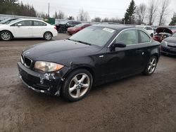 Salvage cars for sale at Bowmanville, ON auction: 2008 BMW 128 I