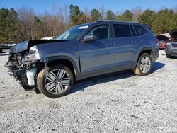 Volkswagen salvage cars for sale: 2019 Volkswagen Atlas SE