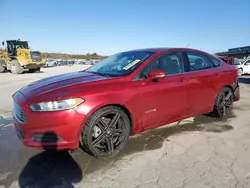 Salvage cars for sale at Memphis, TN auction: 2015 Ford Fusion SE Hybrid