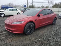 Salvage Cars with No Bids Yet For Sale at auction: 2025 Tesla Model 3