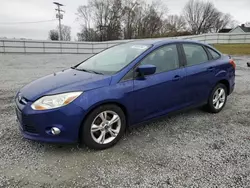 Salvage cars for sale at Gastonia, NC auction: 2012 Ford Focus SE