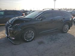 Vehiculos salvage en venta de Copart Indianapolis, IN: 2022 Lexus RX 350 L Luxury