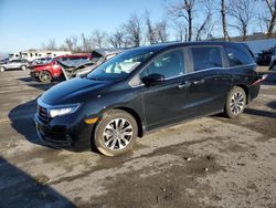 Salvage cars for sale at Bridgeton, MO auction: 2022 Honda Odyssey EXL