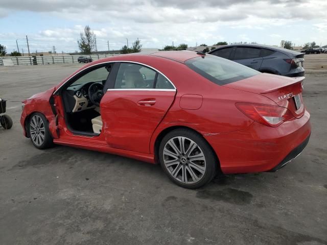 2018 Mercedes-Benz CLA 250