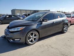 Salvage cars for sale at Wilmer, TX auction: 2016 Ford Focus Titanium