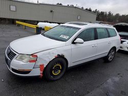 Salvage cars for sale at Exeter, RI auction: 2009 Volkswagen Passat Wagon Turbo