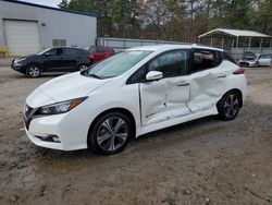 Salvage cars for sale at Austell, GA auction: 2018 Nissan Leaf S