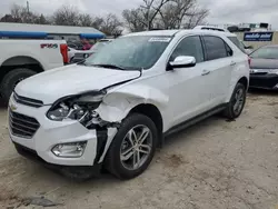 Chevrolet Vehiculos salvage en venta: 2016 Chevrolet Equinox LTZ