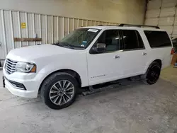 Salvage cars for sale at Abilene, TX auction: 2015 Lincoln Navigator L