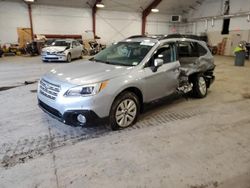 Salvage cars for sale at Center Rutland, VT auction: 2015 Subaru Outback 2.5I Premium