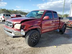 Toyota Tundra Access cab Limited salvage cars for sale: 2002 Toyota Tundra Access Cab Limited