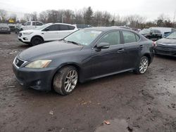 Salvage cars for sale at Chalfont, PA auction: 2011 Lexus IS 250