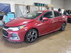 Salvage cars for sale at Elgin, IL auction: 2019 Chevrolet Cruze LT