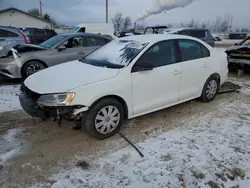 Salvage cars for sale at Pekin, IL auction: 2016 Volkswagen Jetta S