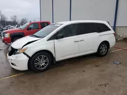 Salvage cars for sale at Lawrenceburg, KY auction: 2012 Honda Odyssey EX