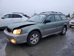 Salvage cars for sale at Eugene, OR auction: 2004 Subaru Legacy Outback H6 3.0 Special