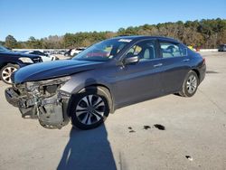 Salvage cars for sale from Copart Florence, MS: 2013 Honda Accord LX