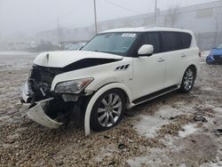 Infiniti Vehiculos salvage en venta: 2014 Infiniti QX80