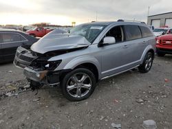 Vehiculos salvage en venta de Copart Cahokia Heights, IL: 2017 Dodge Journey Crossroad