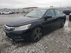 Salvage cars for sale at Cahokia Heights, IL auction: 2017 Honda Accord Touring