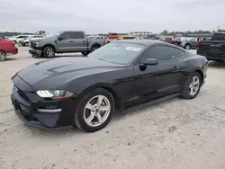 Salvage cars for sale at Houston, TX auction: 2021 Ford Mustang