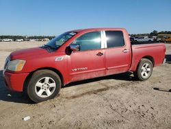 Nissan salvage cars for sale: 2005 Nissan Titan XE