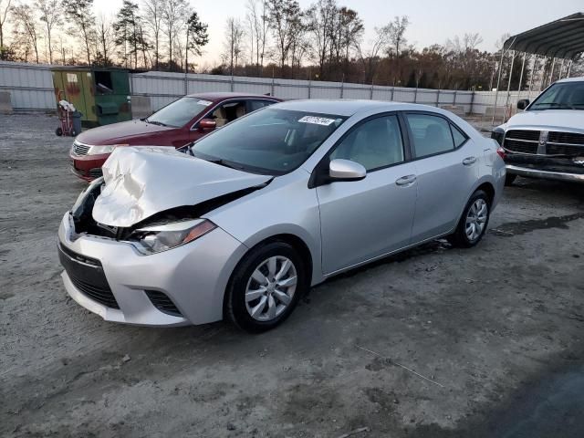 2016 Toyota Corolla L