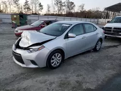 Salvage cars for sale at Spartanburg, SC auction: 2016 Toyota Corolla L