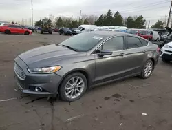 2017 Ford Fusion SE en venta en Denver, CO