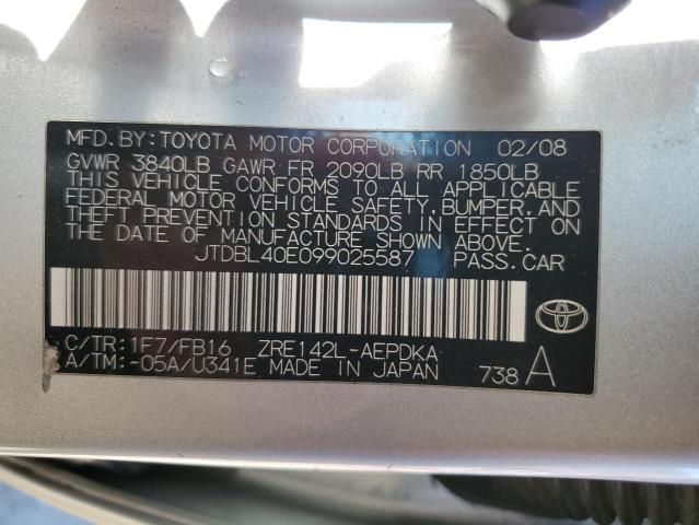 2009 Toyota Corolla Base