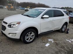 Salvage cars for sale from Copart Windsor, NJ: 2017 Chevrolet Equinox LT