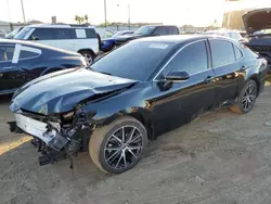 Salvage cars for sale at Los Angeles, CA auction: 2024 Toyota Camry SE Night Shade