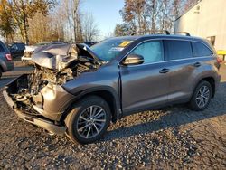 Salvage cars for sale at Portland, OR auction: 2019 Toyota Highlander SE