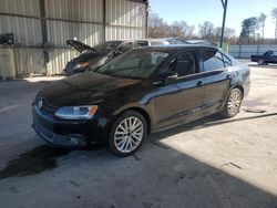 Salvage cars for sale at Cartersville, GA auction: 2012 Volkswagen Jetta SEL