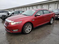 Salvage cars for sale at Louisville, KY auction: 2015 Ford Taurus Limited