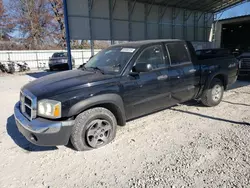 Salvage cars for sale at Rogersville, MO auction: 2005 Dodge Dakota Quad SLT