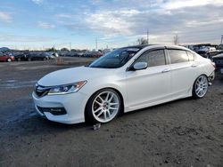 Salvage cars for sale at Eugene, OR auction: 2016 Honda Accord Sport