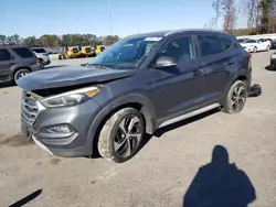 Vehiculos salvage en venta de Copart Dunn, NC: 2017 Hyundai Tucson Limited