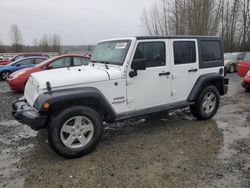 Jeep Wrangler Unlimited Sport Vehiculos salvage en venta: 2016 Jeep Wrangler Unlimited Sport