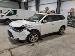 Salvage cars for sale at Greenwood, NE auction: 2015 Mitsubishi Outlander SE