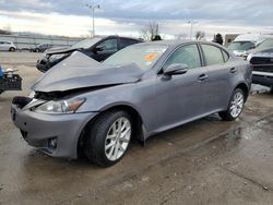 Carros salvage a la venta en subasta: 2012 Lexus IS 250