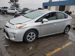 Toyota salvage cars for sale: 2012 Toyota Prius