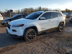 Salvage cars for sale from Copart Chalfont, PA: 2014 Jeep Cherokee Latitude