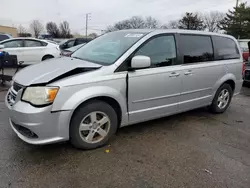 Salvage cars for sale at Moraine, OH auction: 2012 Dodge Grand Caravan Crew